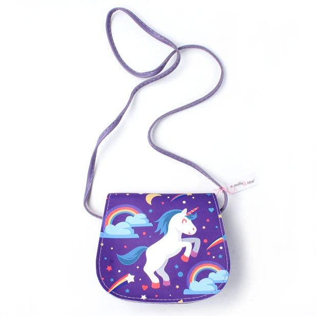 Inca UK - Wholesale Crossbodytas - kinderen - Zadeltas met eenhoornprint 16x14cm1