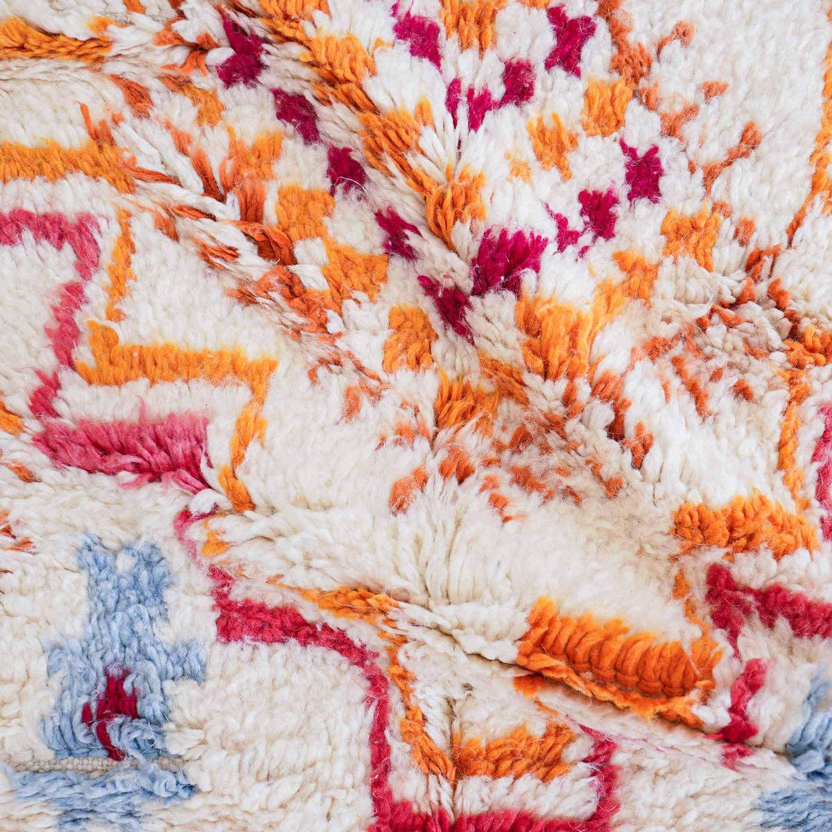 Moroccan Woven Treasures – wholesale Hallmatta – Vit och färgglad marockansk löpare, färgglad berberlöpare5