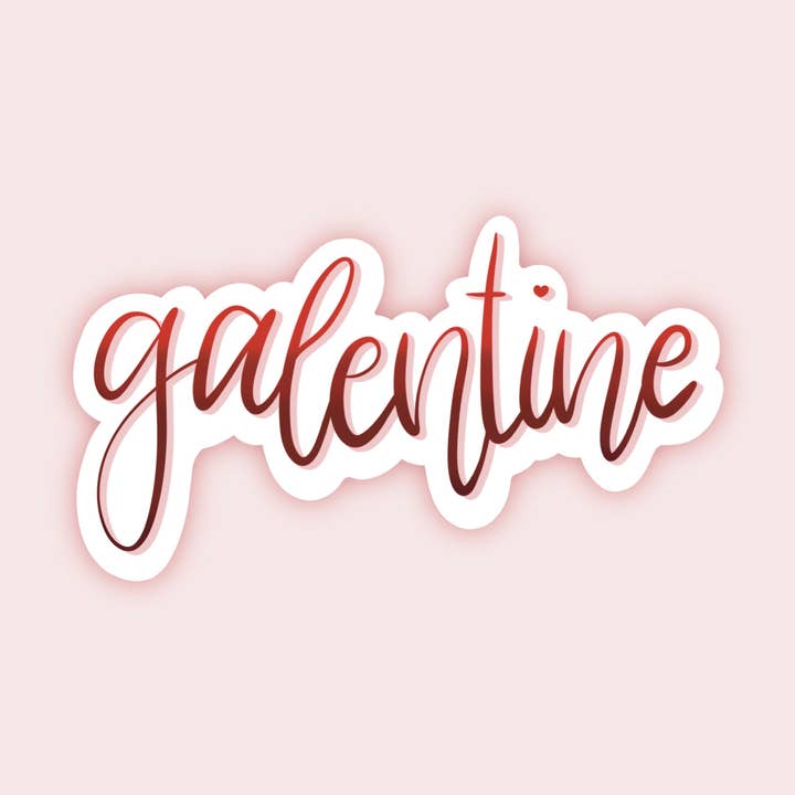 Galentine-Aufkleber für den Großhandel von Cliviasart