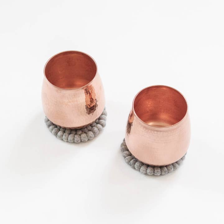Copper Tumblers Set of 2 for wholesale by Ethik