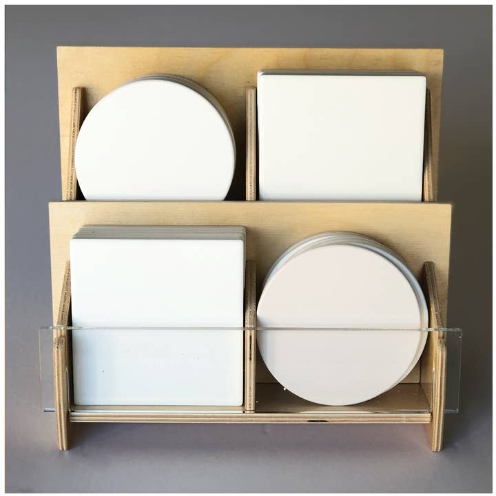 Espositore per sottobicchieri per la vendita all'ingrosso da parte di Rock Scissor Paper