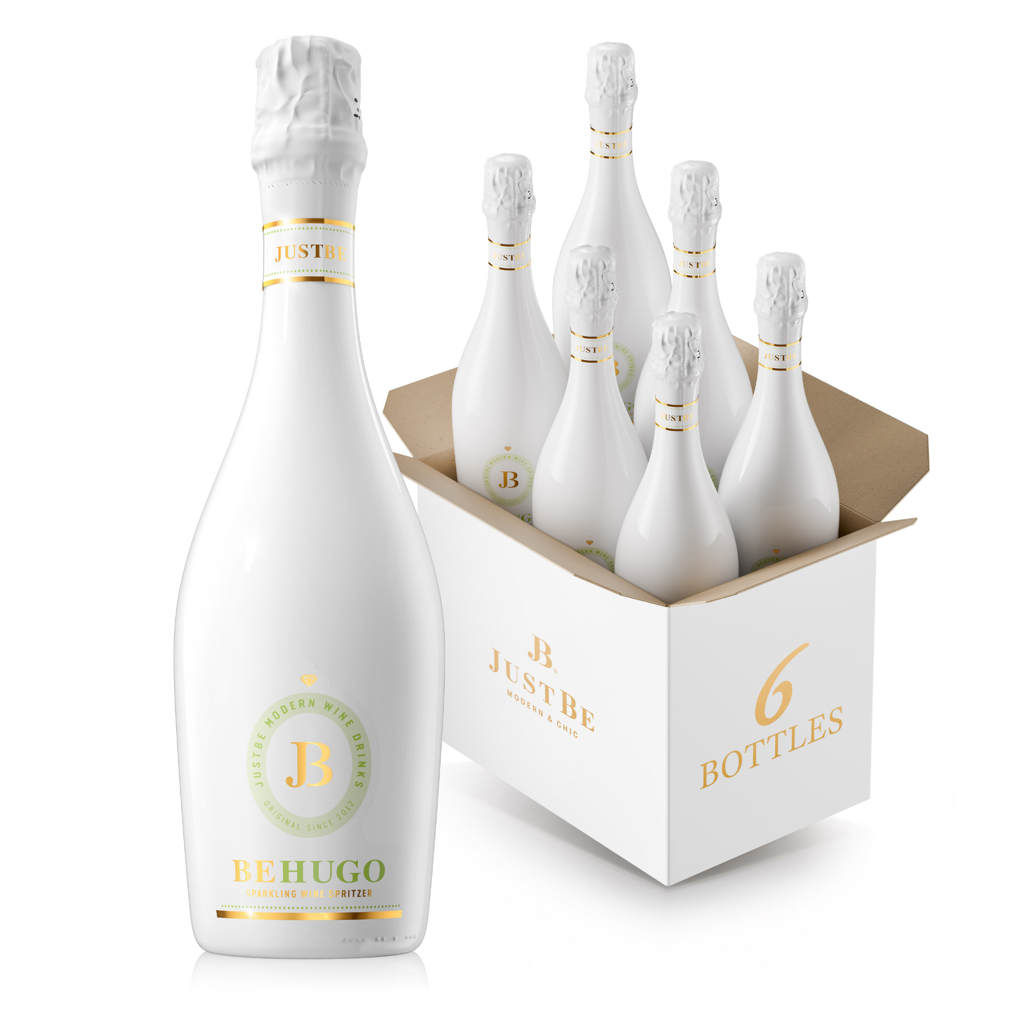 Justbe modern wine drinks - Wholesale Non-Alcoholic Spirits/Wine/Beer - BeHugo 75cl2