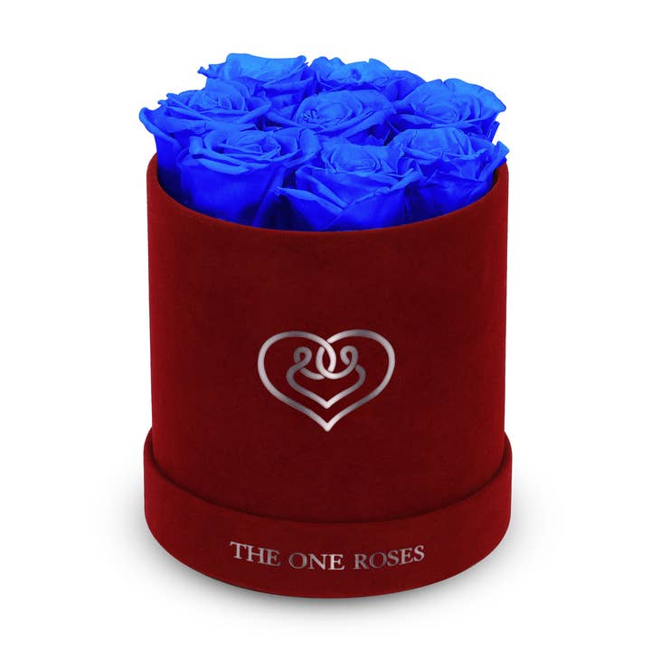 Suede Flat | Basic Burgundy Box för wholesale av The One Roses