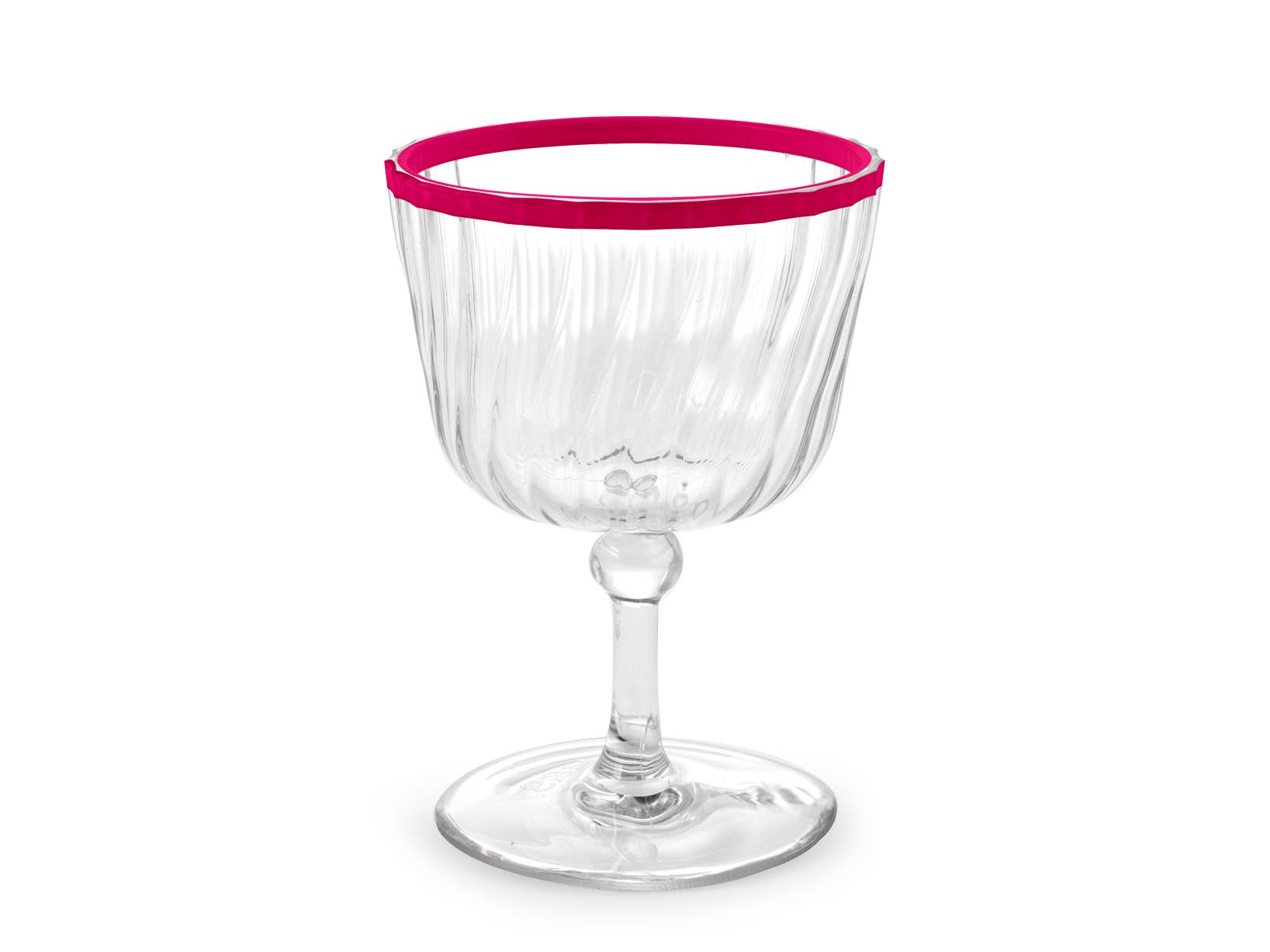 H&H - Wholesale Wine Glass - Set of 12 Transparent Acrylic Glasses 25 cl4