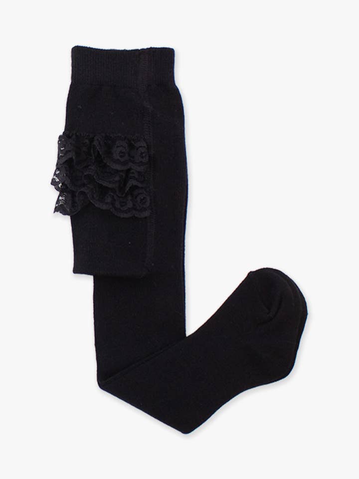 Girls Black Footed RuffleButt Tights
for wholesale on Faire2