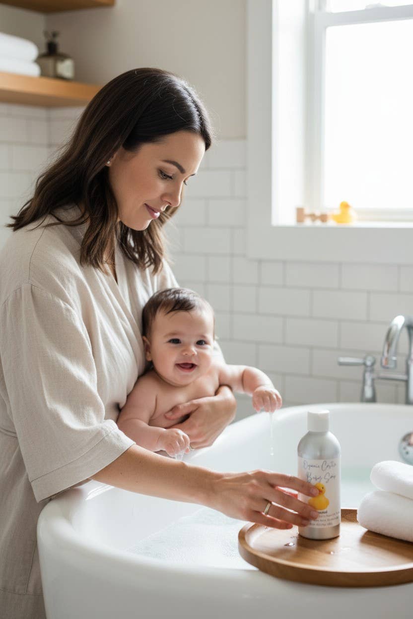 Butterfly&Bee - Wholesale 2-in-1 Shampoo & Body Wash - Baby - Organic Castile Baby Soap and Shampoo &Body Wash for Babies1