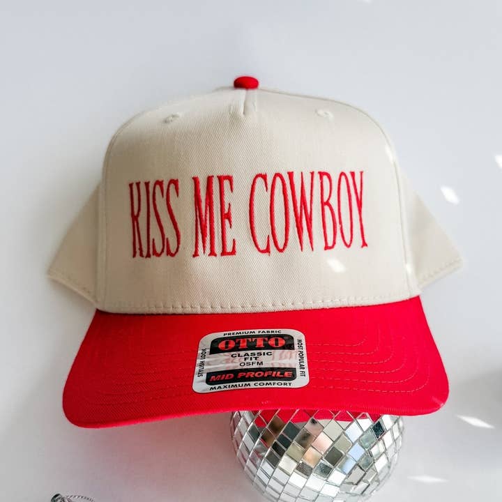 Coco & Rho - Wholesale Trucker Hat - Women's - Kiss Me Cowboy - Trucker Hat0