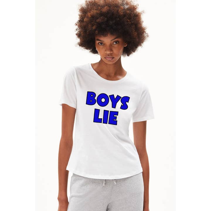 BOYS LIE GRAPHIC WOMEN TEE and other Purchase Wholesale boys lie. Free Returns & Net 60 Terms on Faire trending on Faire.
