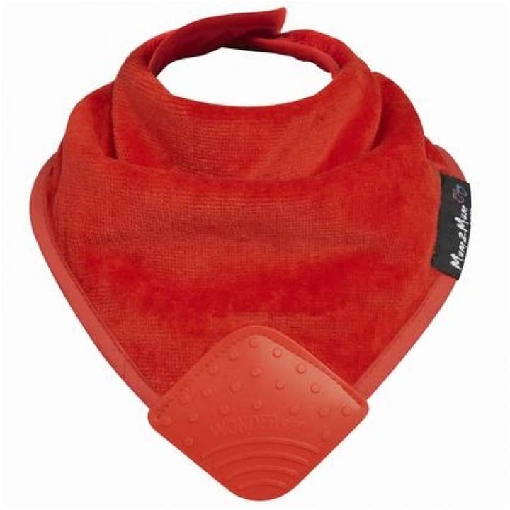 Baby&More Ltd - Vendita all'ingrosso Bavaglini a bandana - Bavaglino a bandana con massaggiagengive Mum 2 Mum, 6 colori