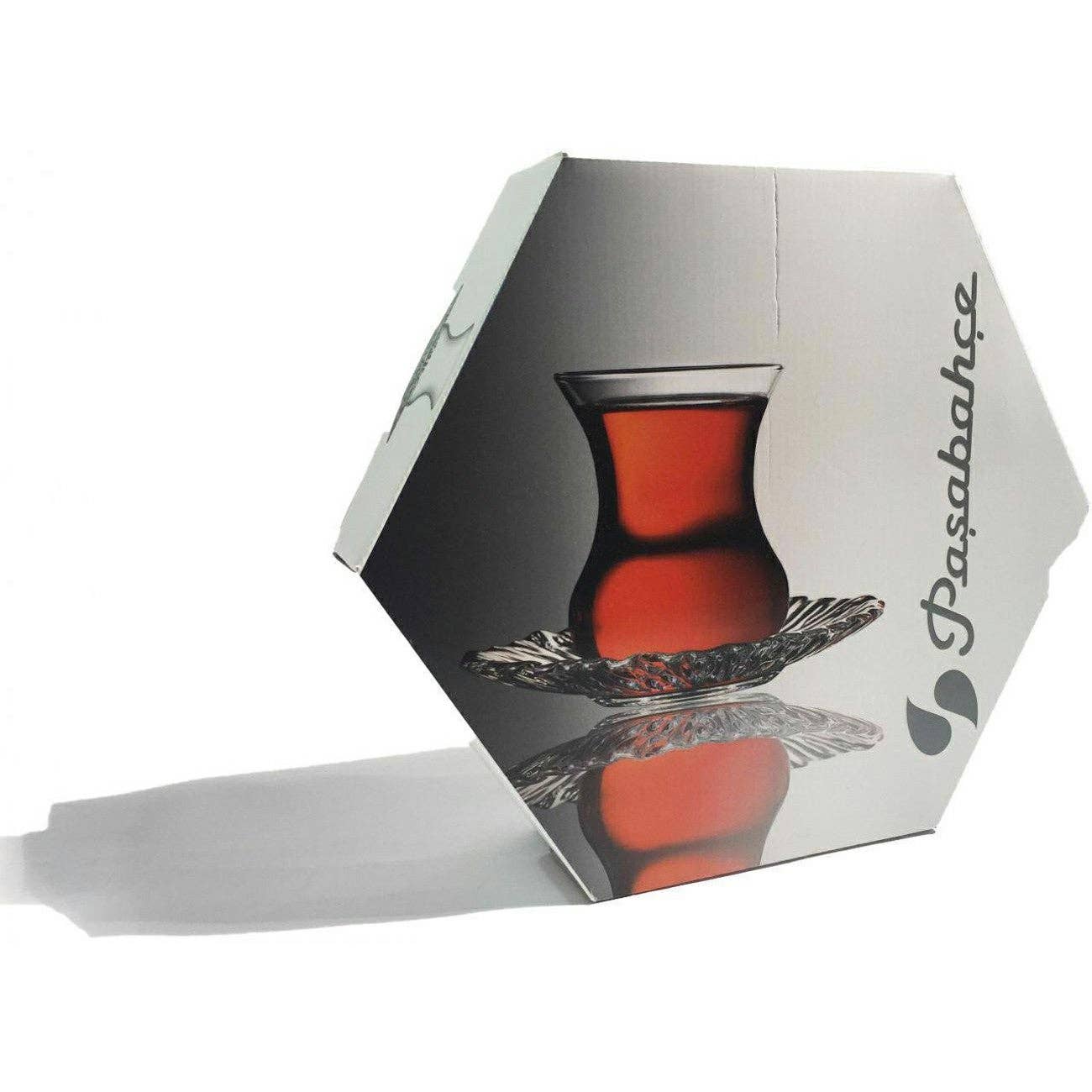 Hakan – Engroshandel Tesæt – Pasabahce Aurora 12-delt tyrkisk tesæt, 155 ml8