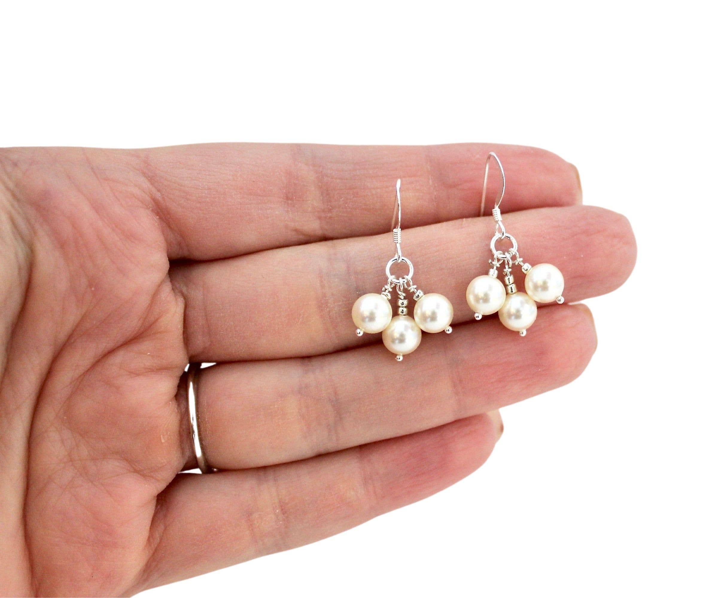 Camba Jewelry - Wholesale Jewelry Set - Swarovski Pearl Bracelet/Earrings Set6