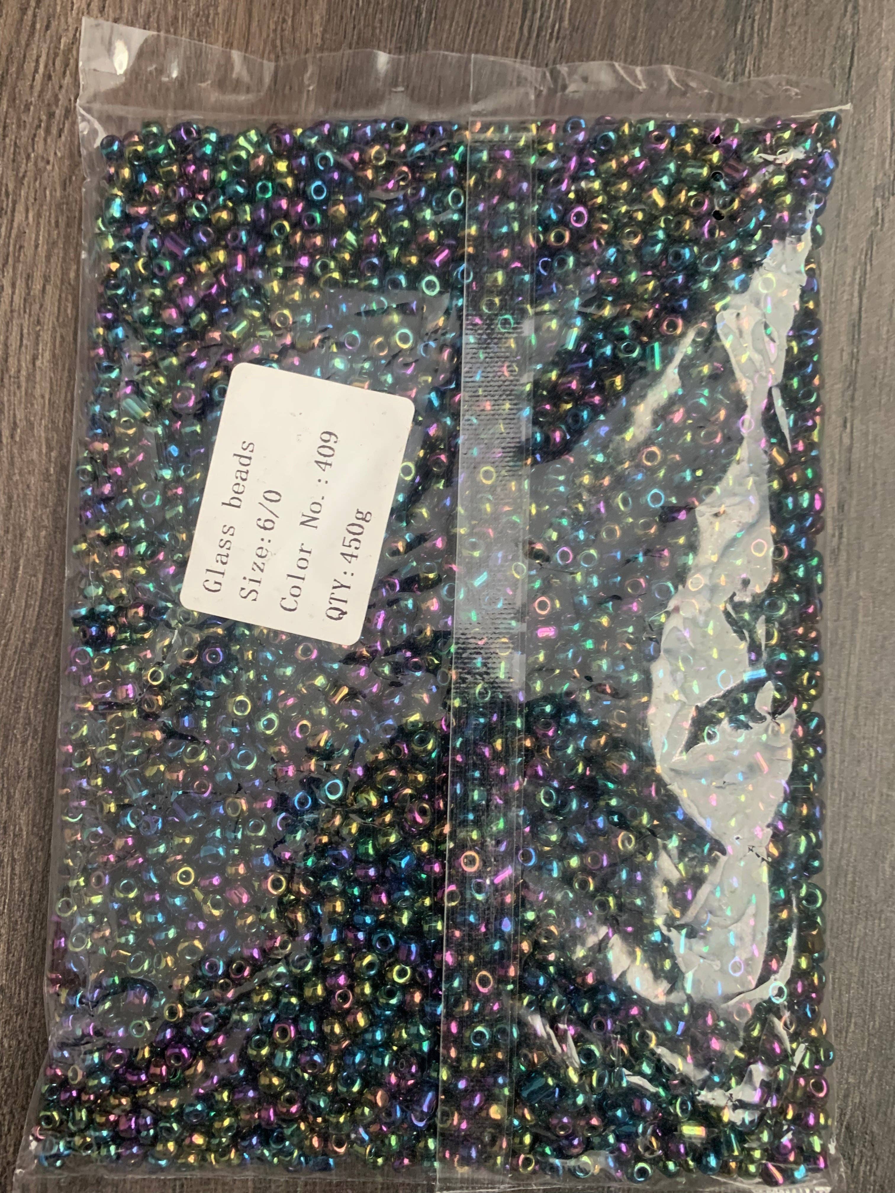 MaddieMayShop – wholesale Pärlor – 6/0 fröpärlor, fröpärlor bulk, glaspärlor 450 gram1