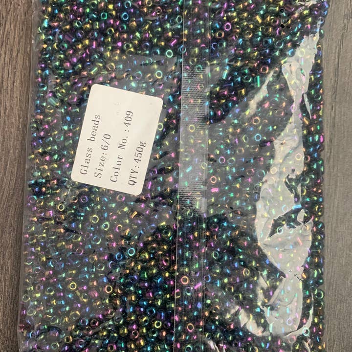 MaddieMayShop - Wholesale Beads - 6/0 Seed Beads, Seed Beads Bulk, Glass Beads 450 Grams1
