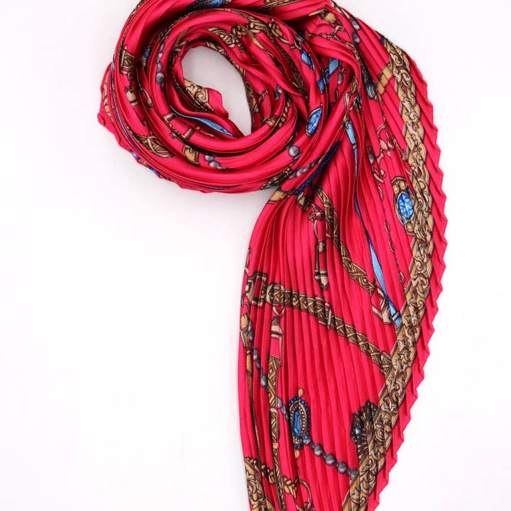Fuchsia Scarf #LM2022 -14 for wholesale on Faire0