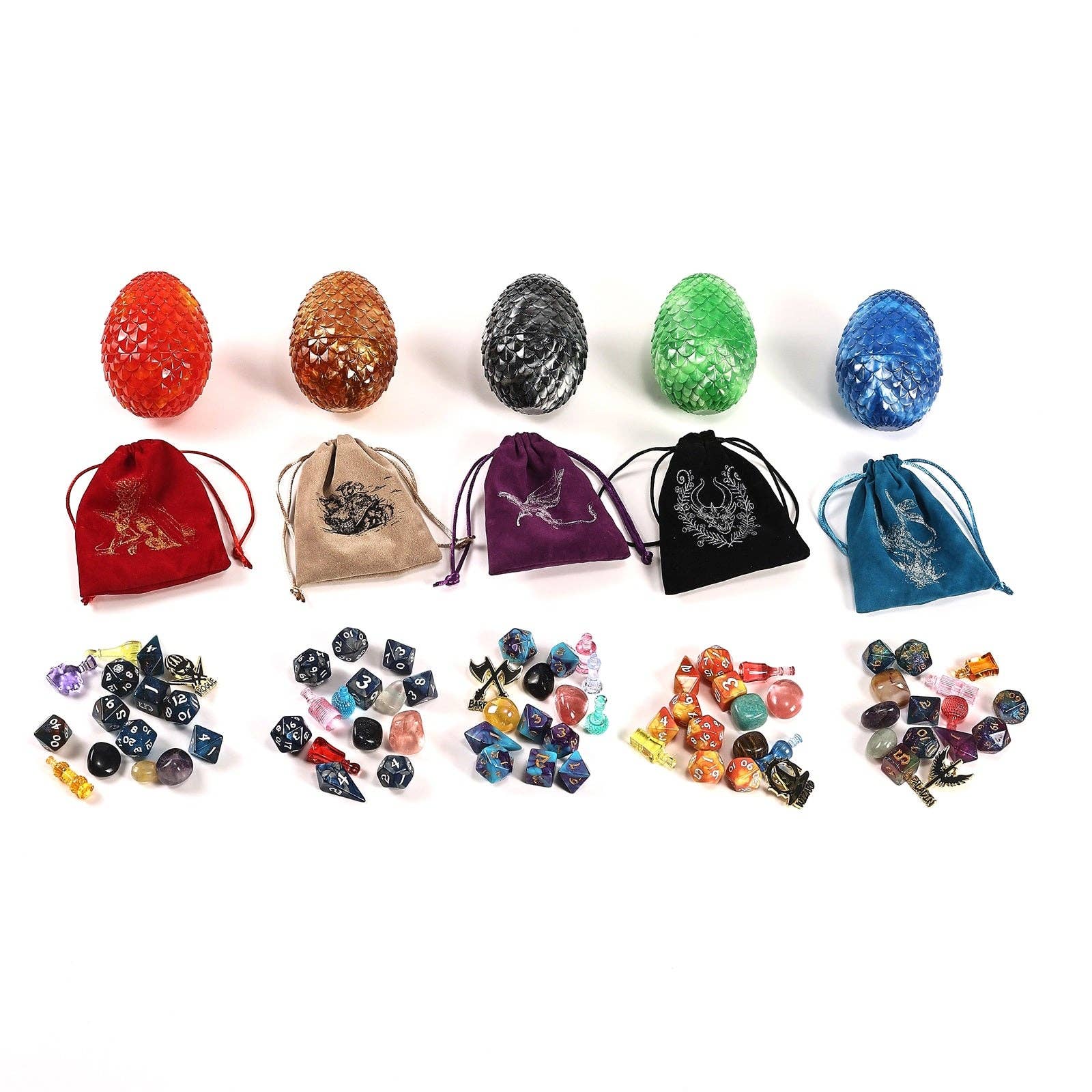 Hymgho Premium Dice - Wholesale Dice - Dragon's Hoard RPG Mystery Egg2