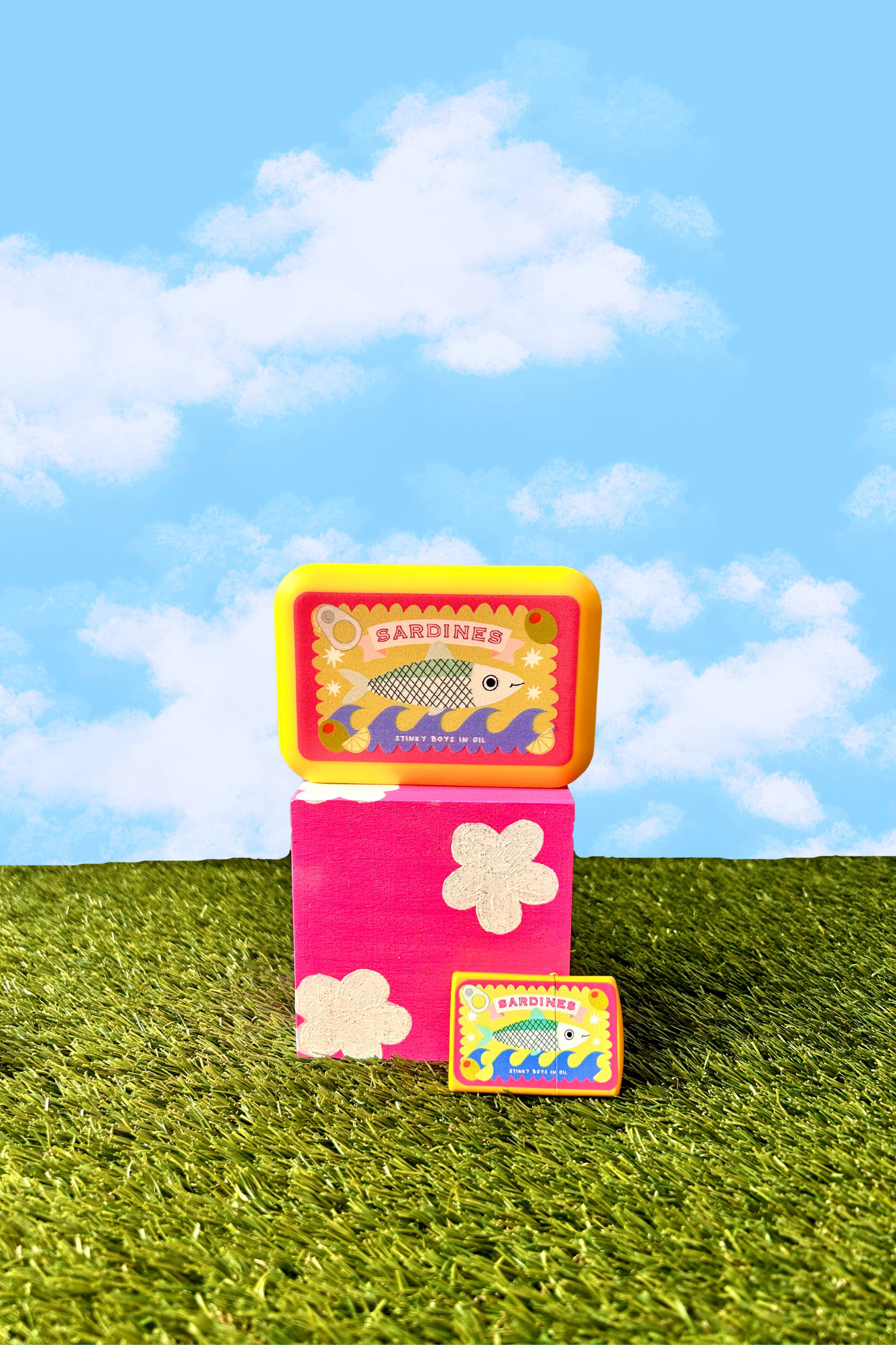 The Peach Fuzz – wholesale Prydnadslåda – Sardin Stash Box6