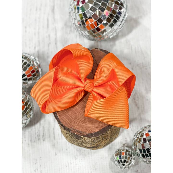 The Hair Bow Company - Wholesale Hair Bow - Kids - Classic Grosgrain Hair Bow - Alligator Clip - 4.5"7