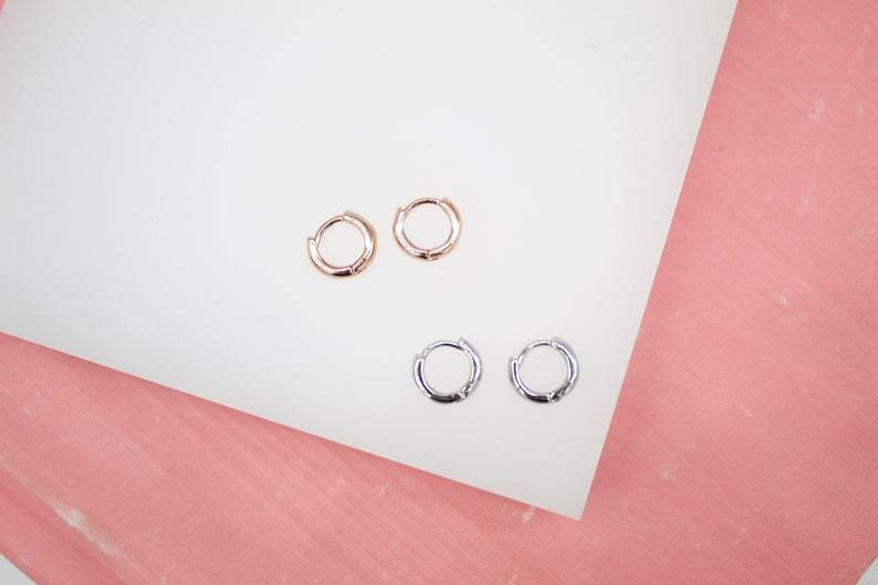 MIA Jewelry - Wholesale Huggie Earrings - 18K Gold Filled Tiny Huggies Earrings (L260)0