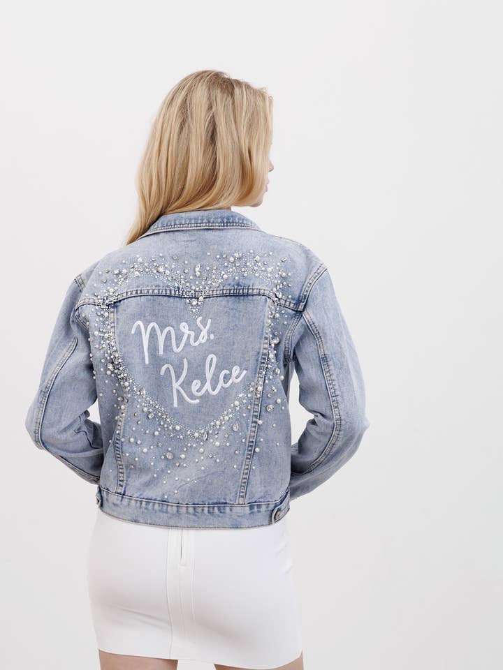 Love Dust Jacket for wholesale by Heirloom Bridal Company