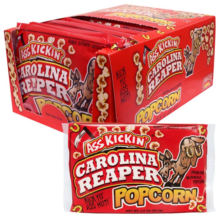 Southwest Specialty Food - Wholesale Popcorn - Ass Kickin' Carolina Reaper Popcorn