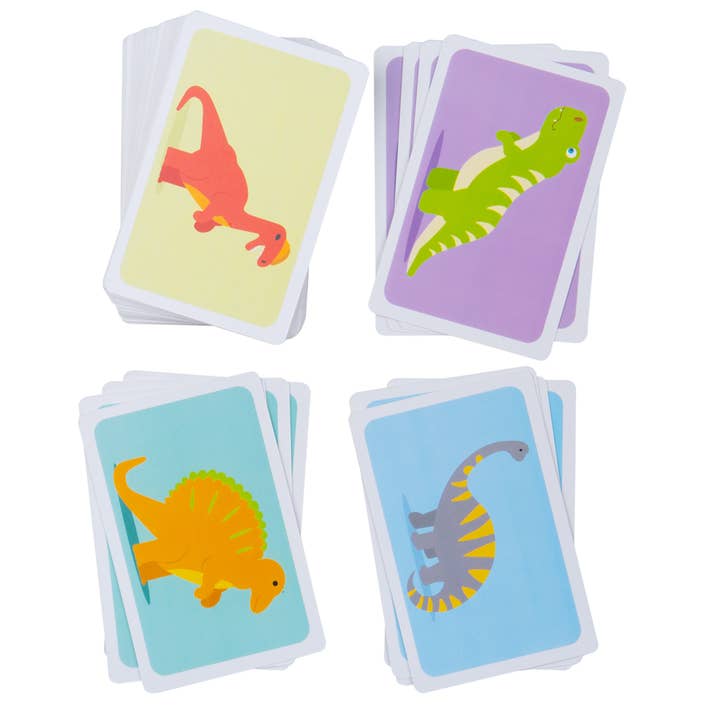 Bigjigs Toys - Wholesale Card Game - Snap - Dinosaurs