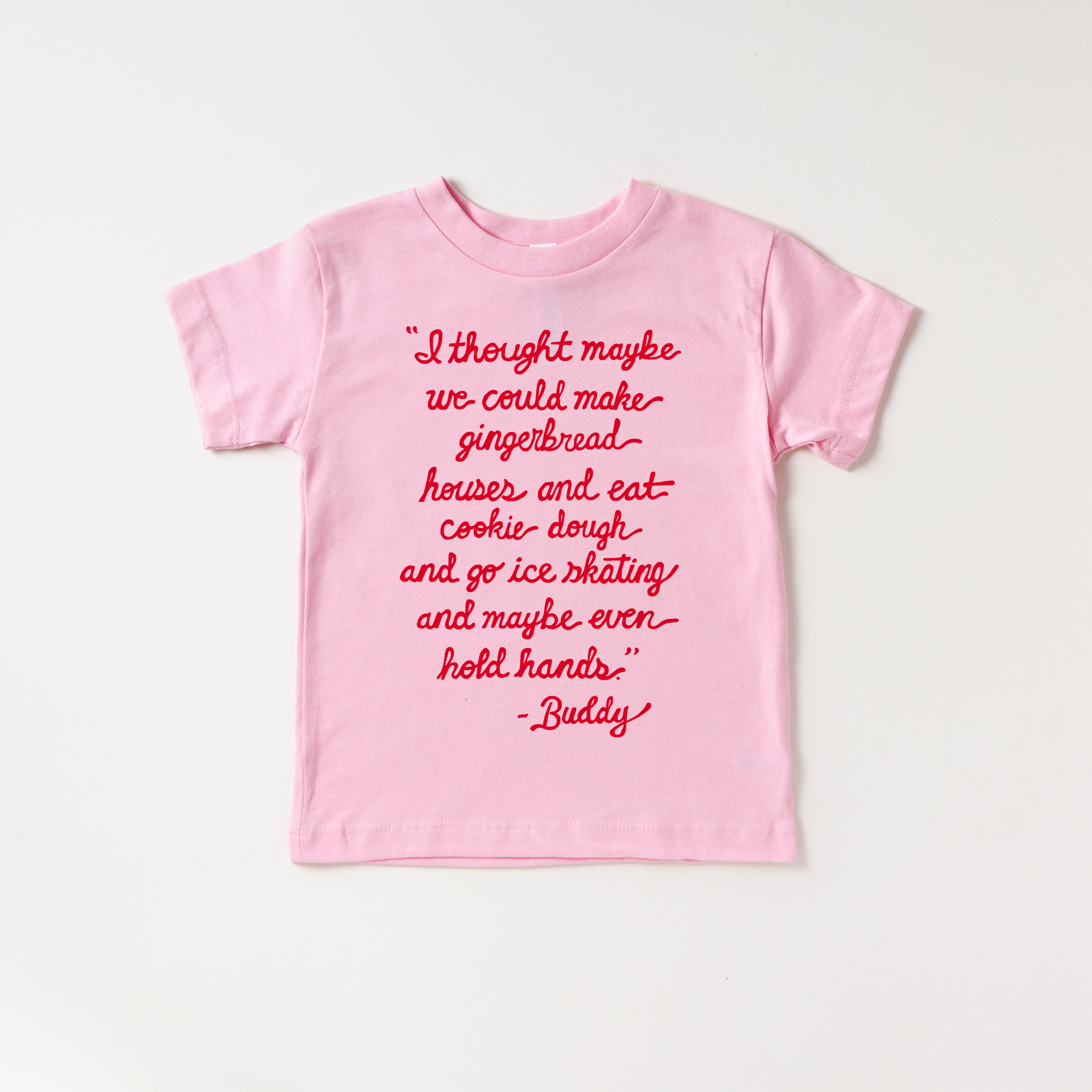 Benny & Ray Apparel - Wholesale Screen Printed T-Shirt - Kids - Buddy Quote Merry Christmas Santa Claus Christmas Shirt 2