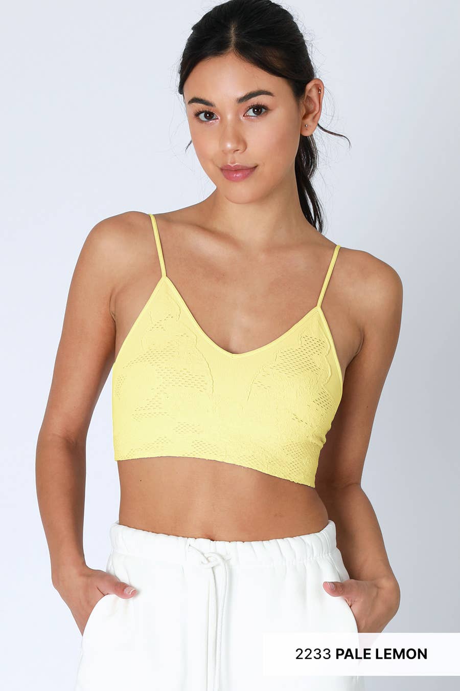 NIKIBIKI - Venta al por mayor Brallete - Mujer - NS7770 - Bralette bordado de encaje13
