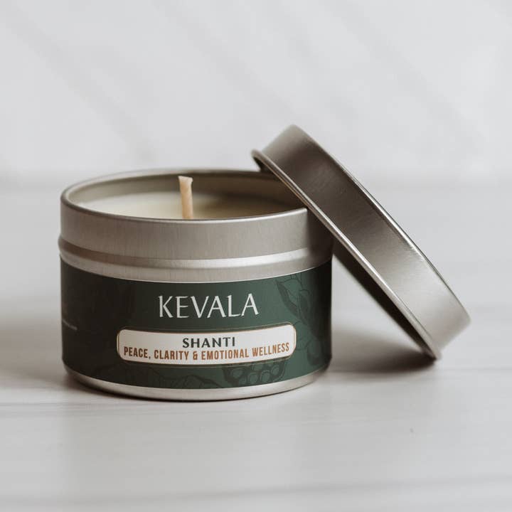 Vela de aromaterapia | Shanti para venta al por mayor de Kevala Body Care and Botanicals