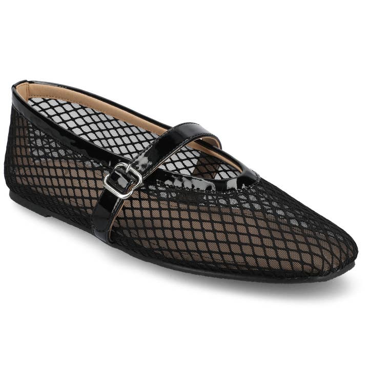 Journee - Wholesale Flats - Women's - Journee Women's Casha Mesh Dress Flats