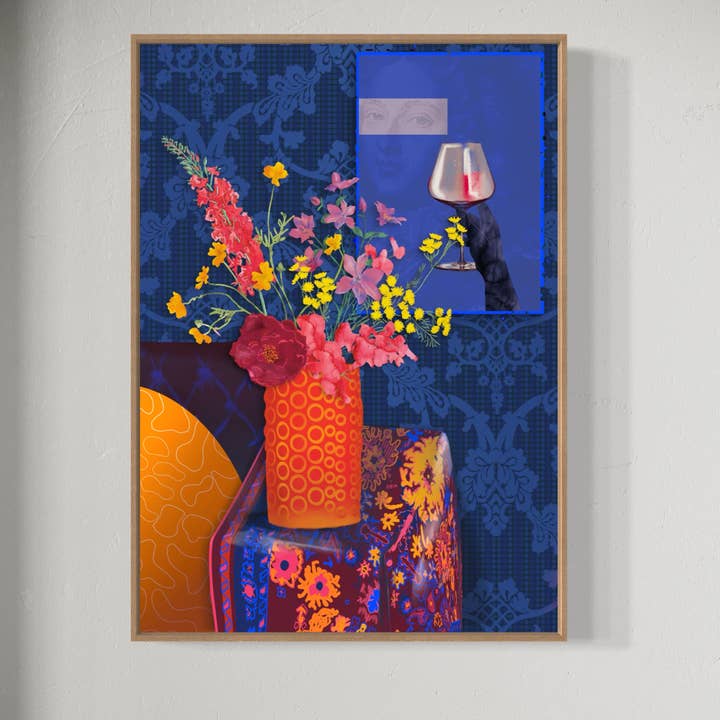 Studio Angelart - Wholesale Art Print - Blue Bedroom – Luxury Edition Art Print2