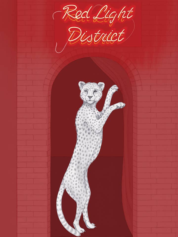 Lumière rouge pour la vente par I AM NIEN