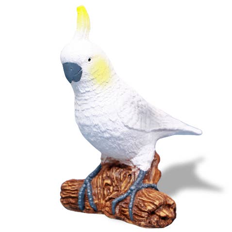Cockatoo M for wholesale by GREEN RUBBER TOY EXPORTS (PVT) LTD