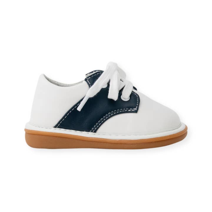 Rory Navy Saddle Oxford Shoe for wholesale on Faire