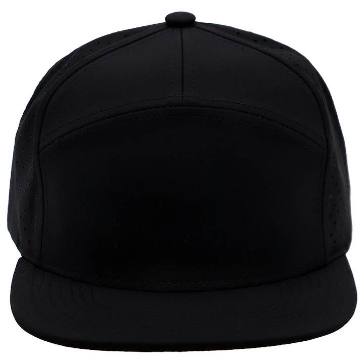 Cap Zone – wholesale Keps med platt skärm – Unisex – Perforerad snapback med 7 skärmar med platt näbb