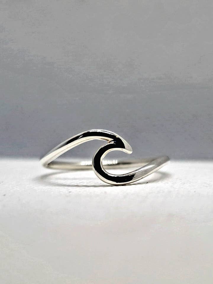 Wave Ring for wholesale by Caerynys Shed Jewellery