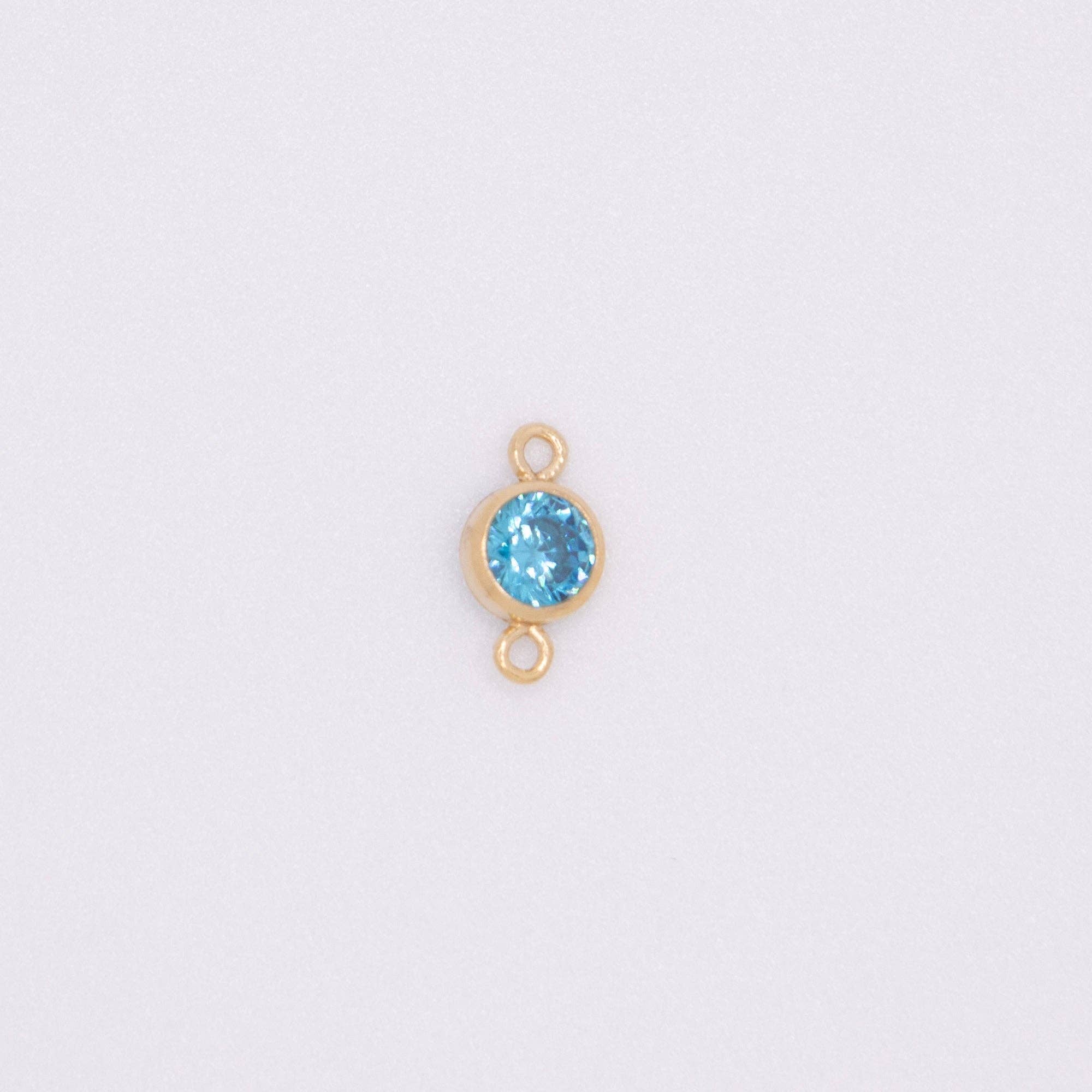 TPAIGE Jewelry - Wholesale Individual Charm/Pendant - Gold Filled Birthstone Connector7