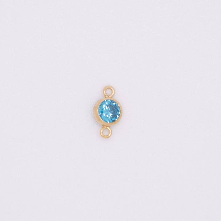 TPAIGE Jewelry - Wholesale Individual Charm/Pendant - Gold Filled Birthstone Connector7