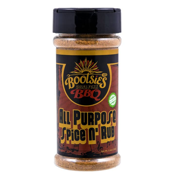 All Purpose Spice N’ Rub for wholesale by Bootsie's Delta Funk BBQ