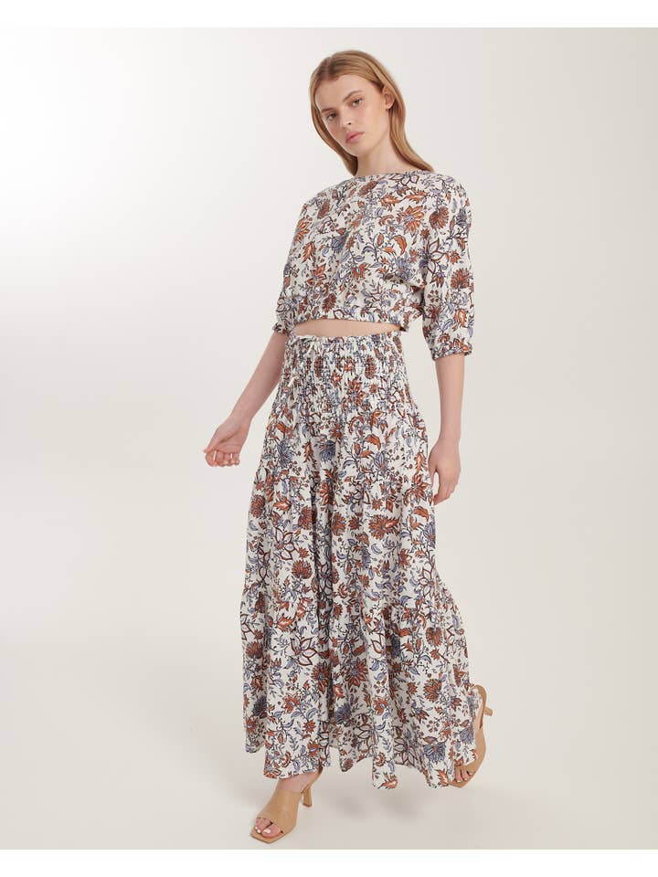 Oli and Kubo - Wholesale Blouse – Women’s - Majorelle Top5