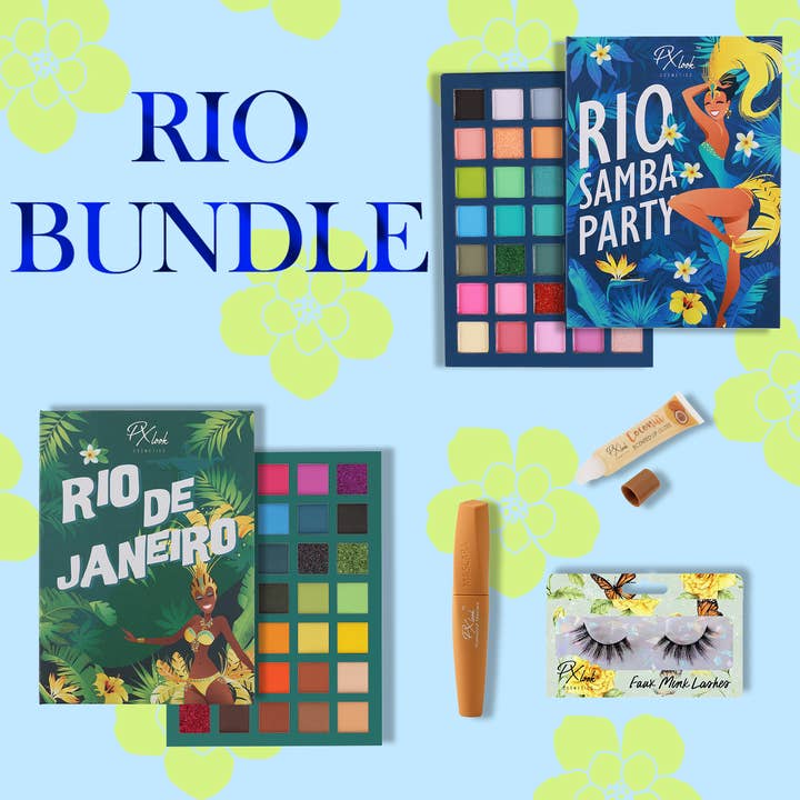 VIAI Beauty - Wholesale Eyeshadow Palette - RIO BUNDLE