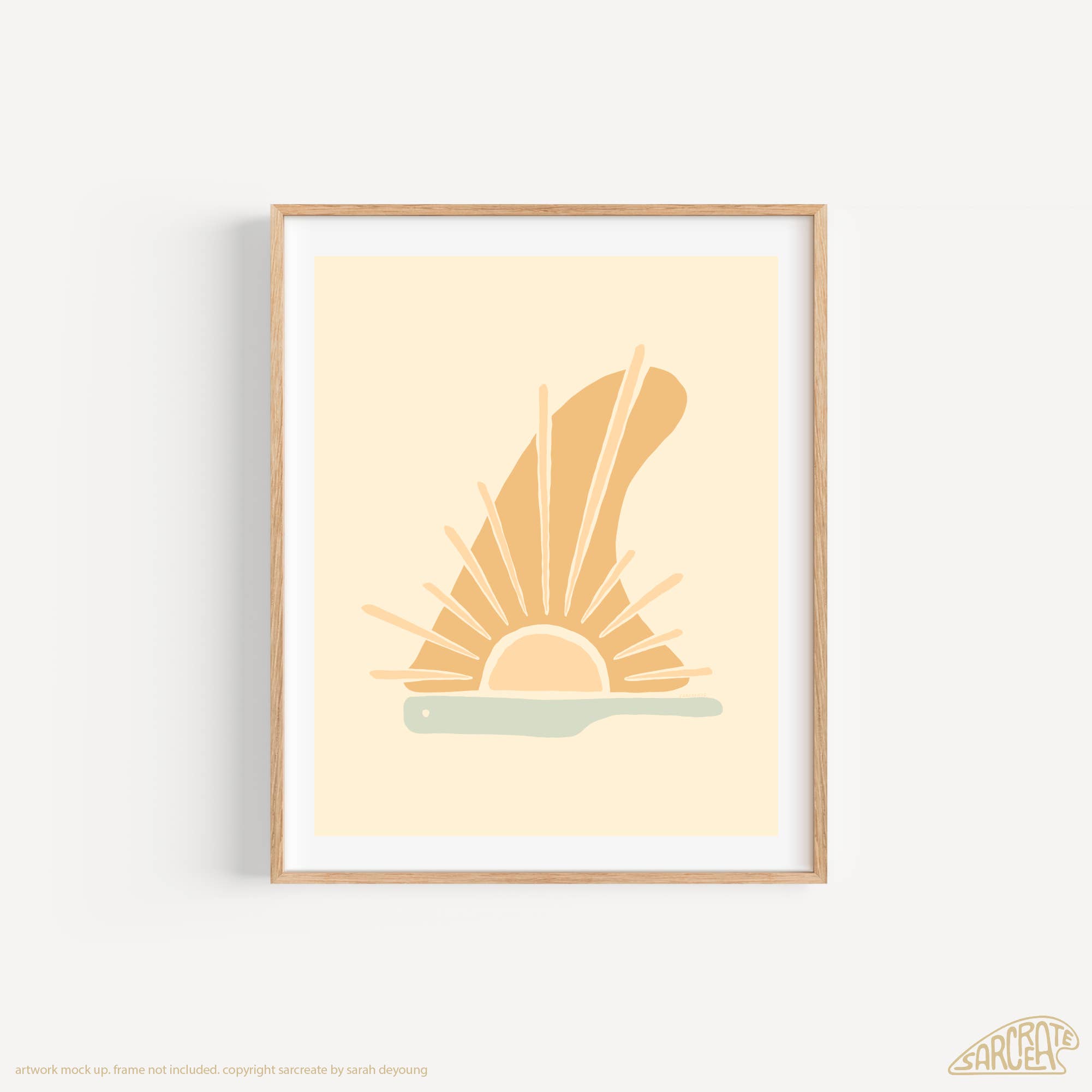 sarcreate - Wholesale Art Print - Sun Fin