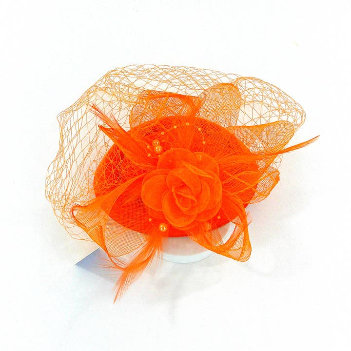 TAPA fashion - Wholesale Fascinator Hat - Women's - Kentucky Derby & Tea Party Flower Feather Hat FF917 (2PC)10