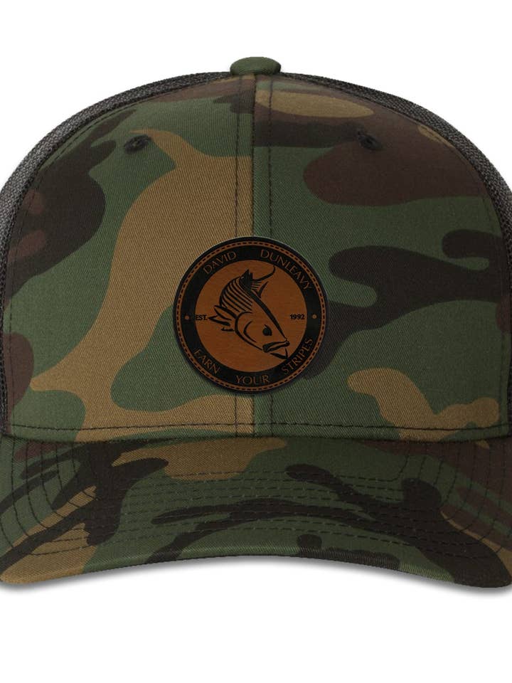 Cappello Mad Striper Deco 6 Pannelli Trucker Snap Back Verde Camo Nero per la vendita all'ingrosso da parte di David Dunleavy