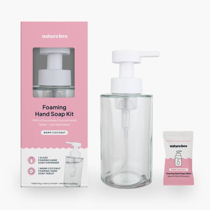 Warm Coconut - Concentrated Foaming Hand Soap Refill Kit for wholesale by NATURE BEE