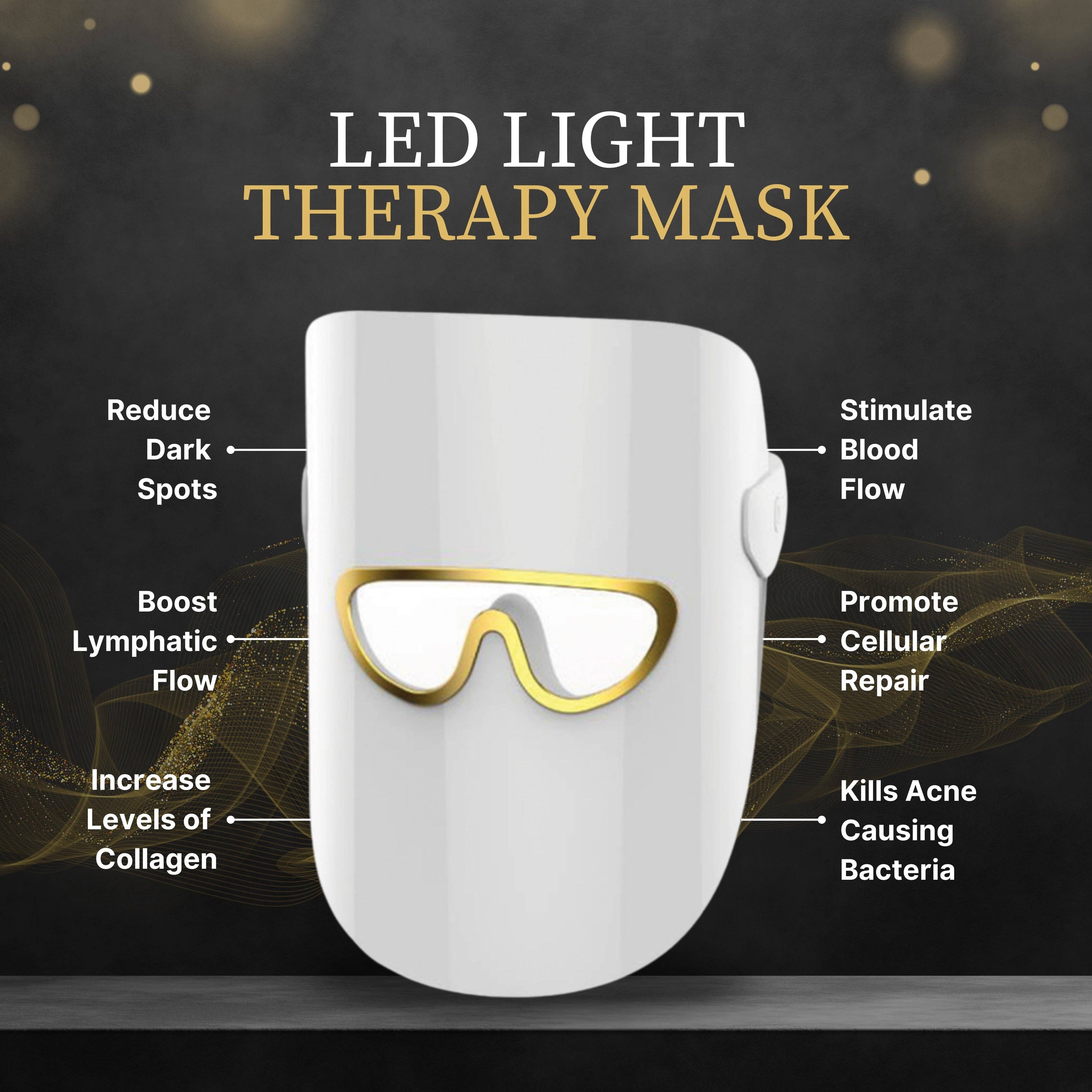 Eclat Cosmetic Ltd - Vente Masque pour le visage - MASQUE DE LUMINOTHÉRAPIE LED2
