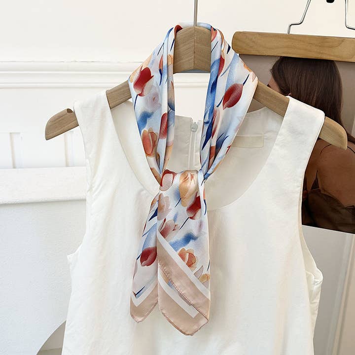 StyleGalX – wholesale Scarf – Women's – Neck Tie Square Scarf _AL-9311489