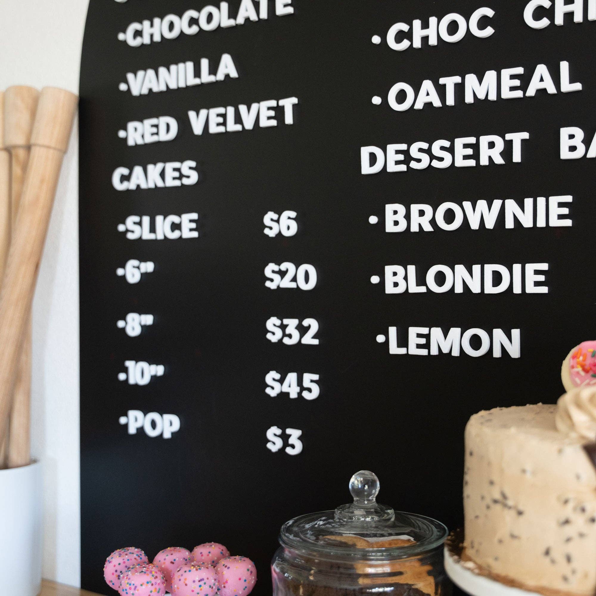 The Type Set Co. - Wholesale Wall Decor - Kids & Baby - Black Magnetic Arch Wall Decal1