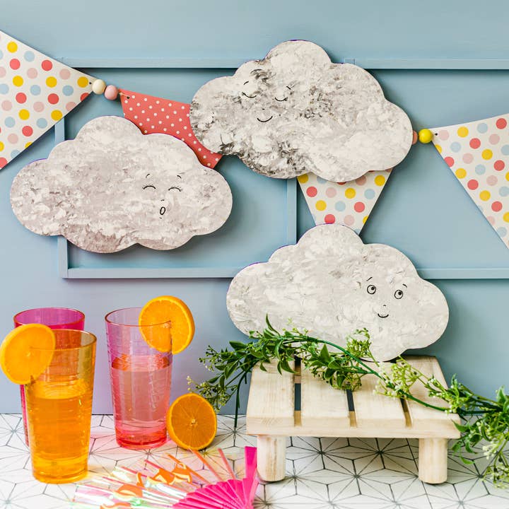 Woodpeckers Crafts - Wholesale DIY Craft Kit - 12" Wood Cloud Cutout