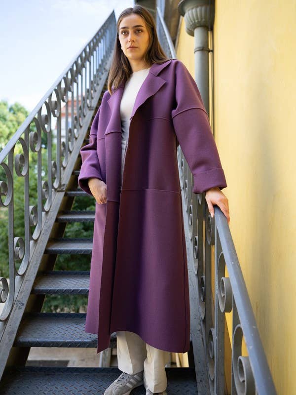 Chicoração – Großhandel Regenmantel – Damen – Burel Raincoat Cortes - 100% Wolle - weitere Farben