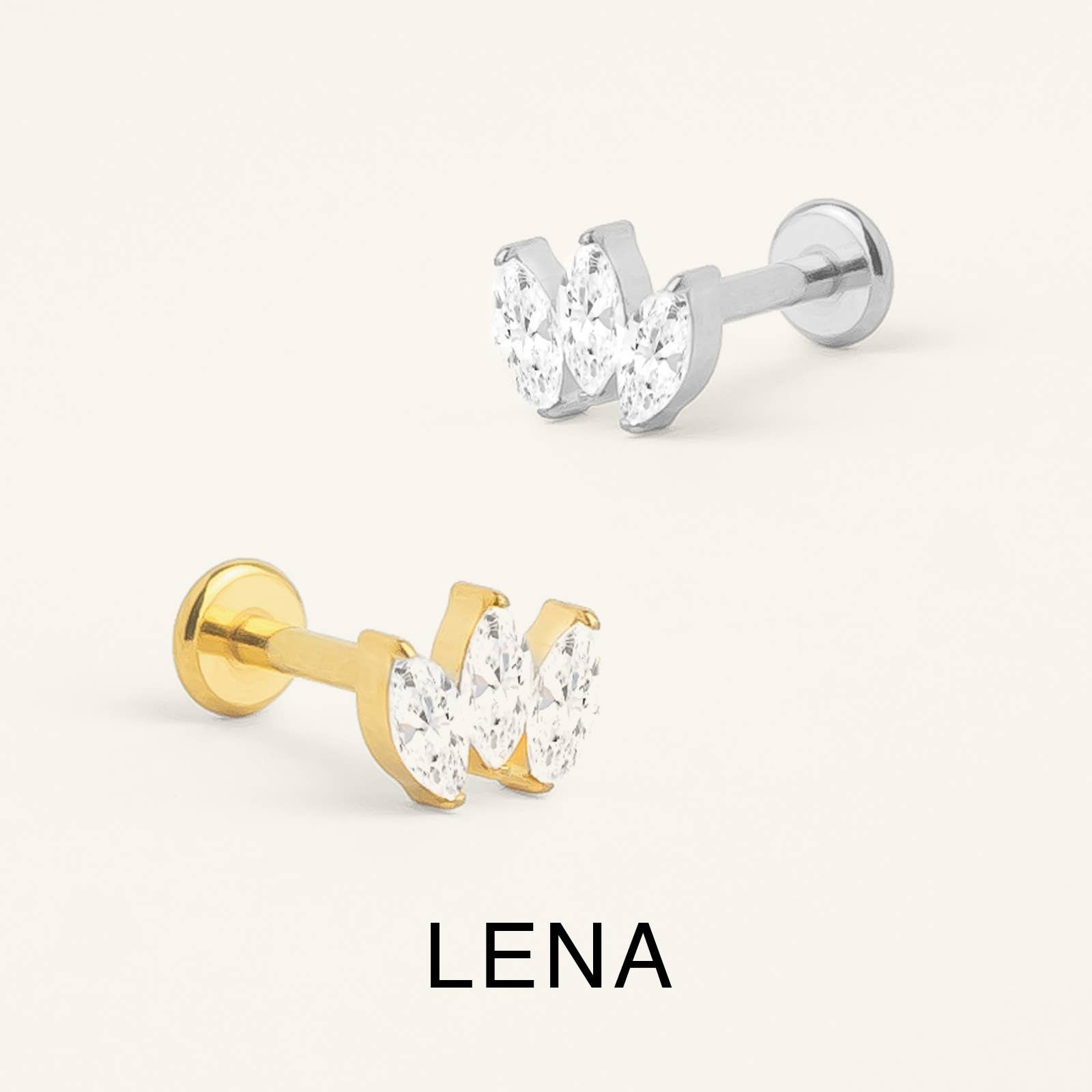 Bélizé Bijoux - Wholesale Jewelry Set - Pack of 24 titanium piercings F-136 + Display6